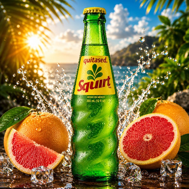 Squirt Grapefruit Hecho En Mexico.