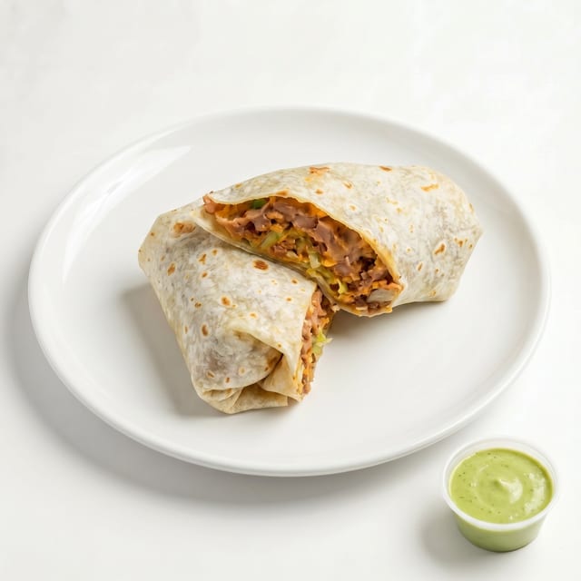Potatoes and Chorizo Burrito.