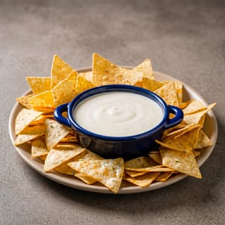 Chips and Queso Dip
