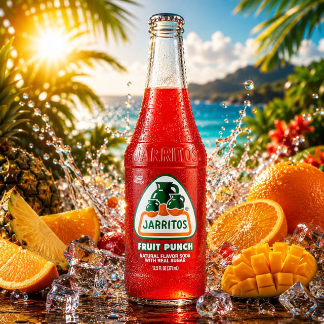 Fruit Punch Jarritos.