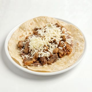 Crunchy Chicharrón Burrito
