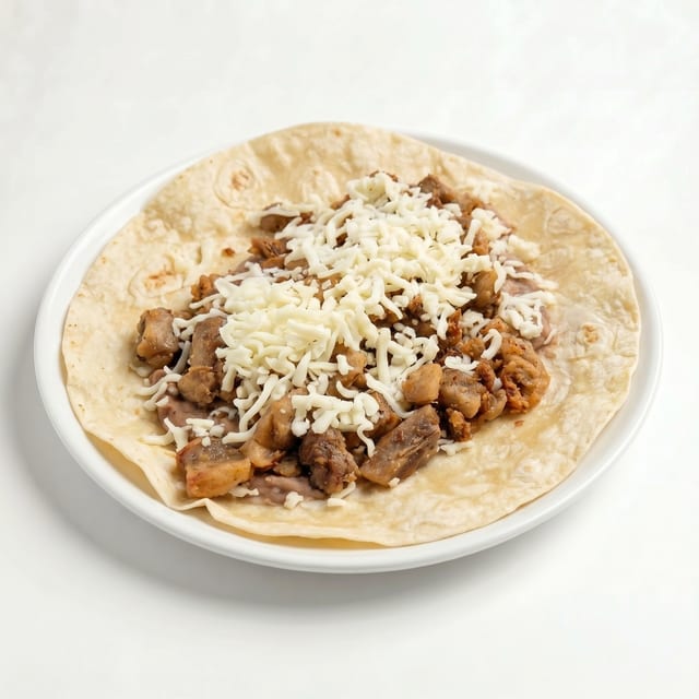 Crunchy Chicharrón Burrito.