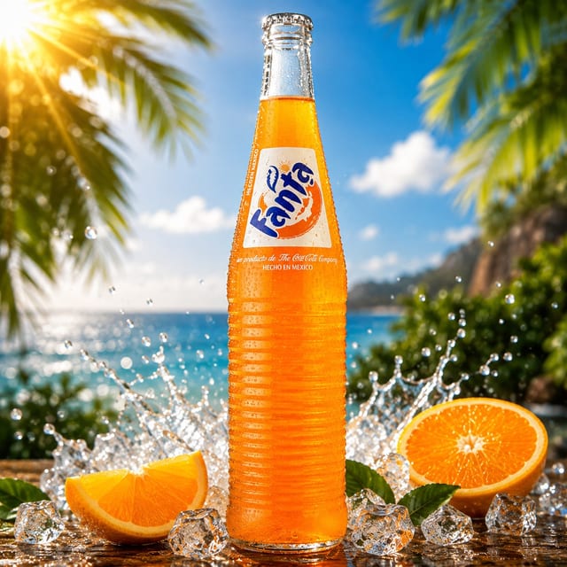 Fanta Mexicana 500ml Medio Litro.